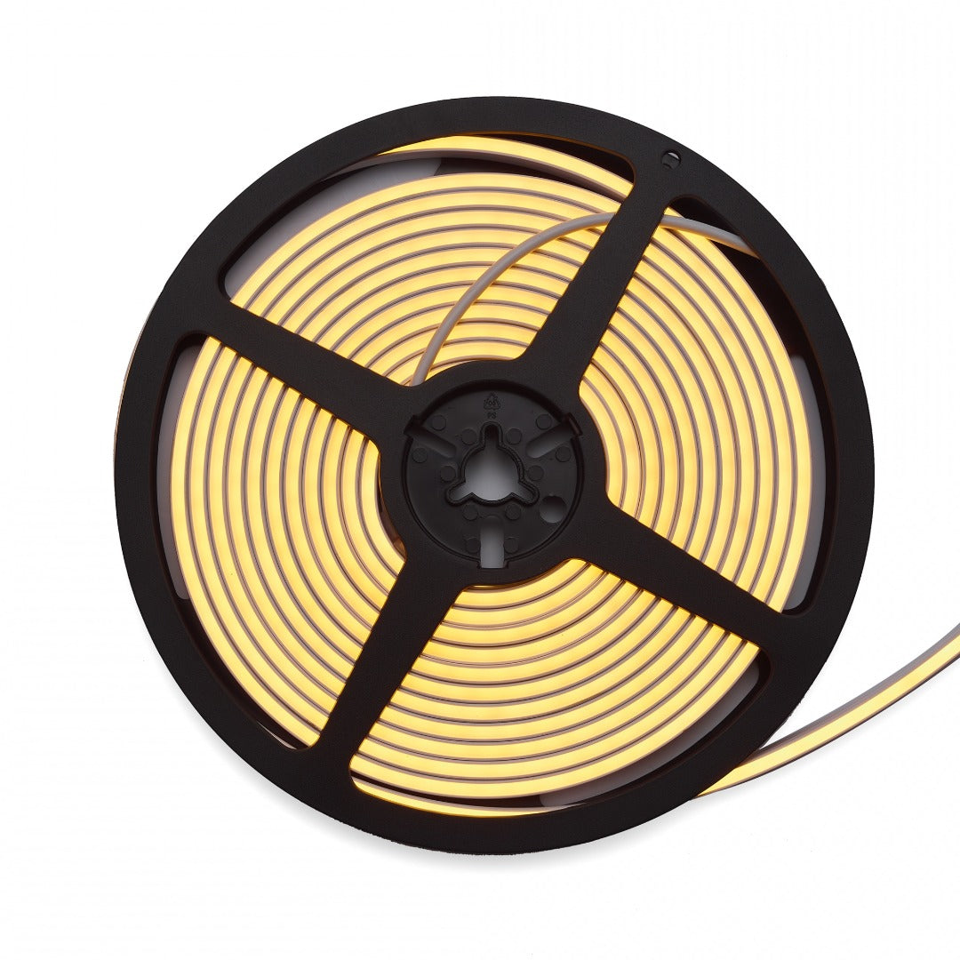 LED NEON - Warm Wit - 4x10mm - 140 led/m - 24V - 5 meter LED NEON - Warm Wit - 4x10mm - 140 led/m - 24V - 5 meter